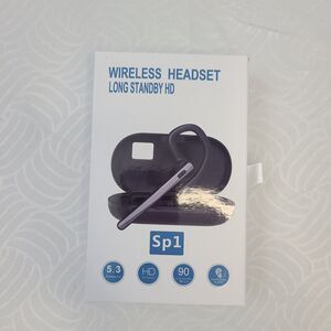 Bluetooth Headset V5.3, Wireless Bluetooth Earpiece, Hands Free Headset
